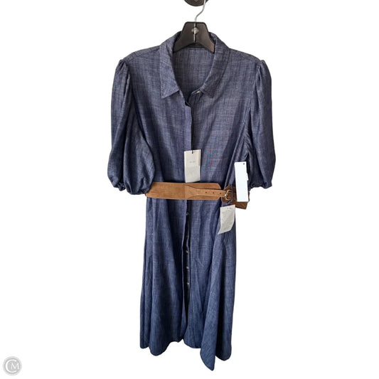 Dress Casual Maxi By Zara In Blue, Size: M