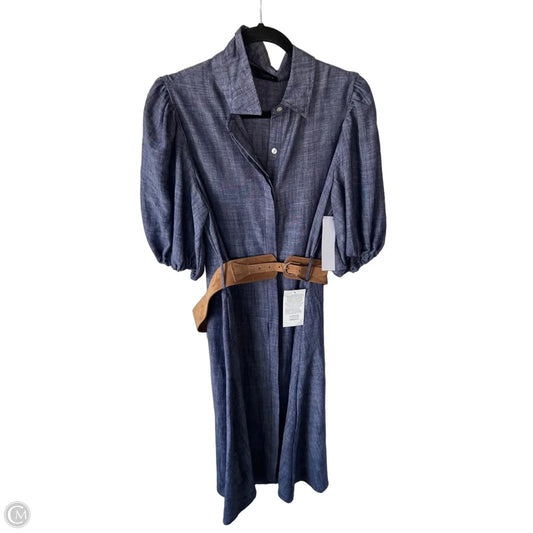 Dress Casual Maxi By Zara In Blue, Size: L