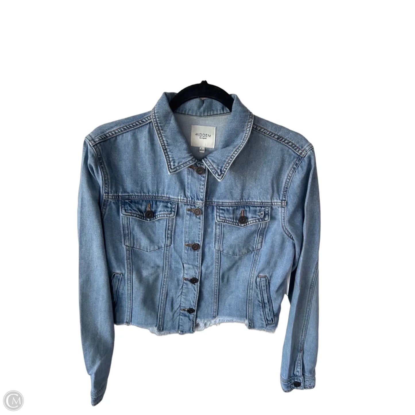 Jacket Denim By Hidden In Blue Denim, Size: L