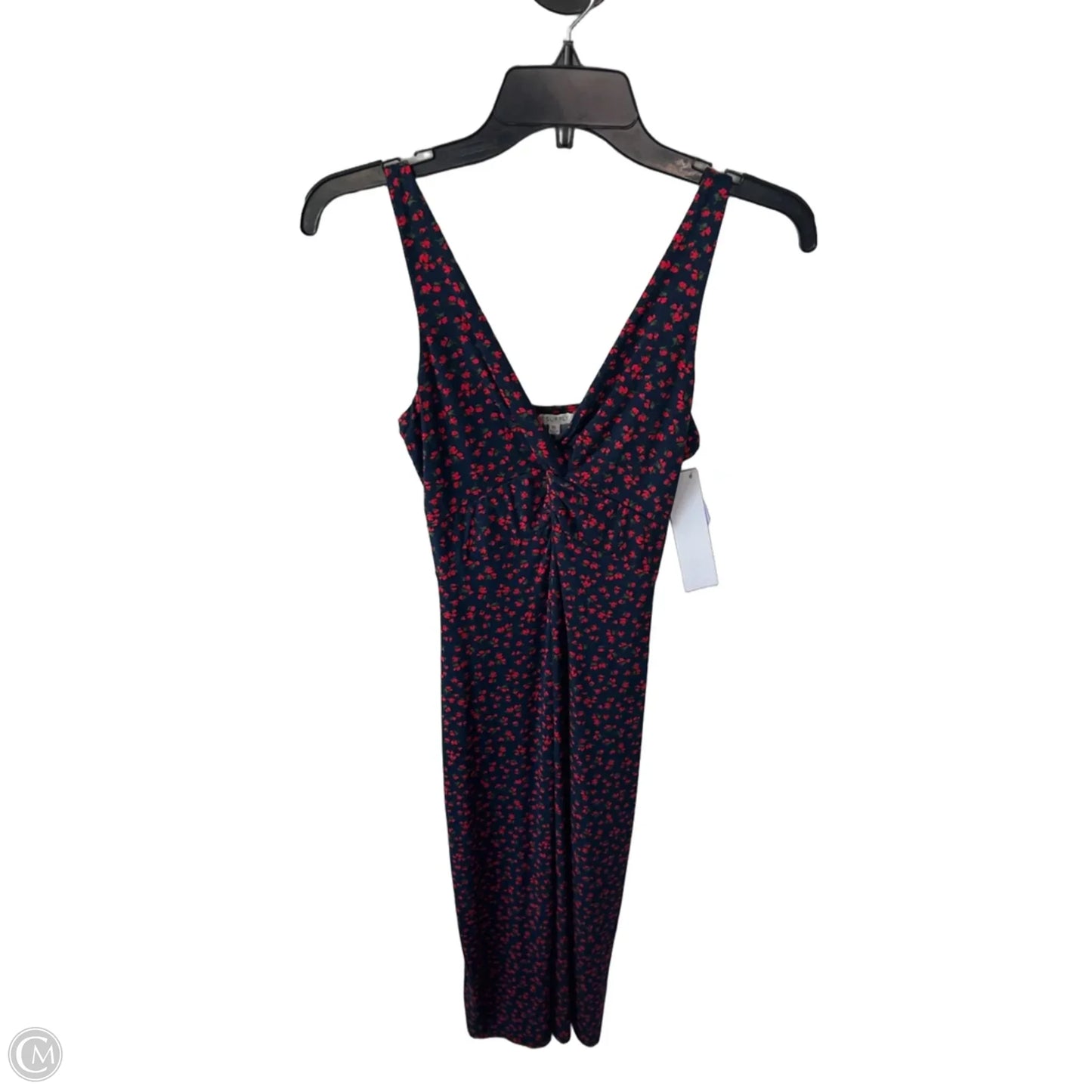 Dress Casual Midi By Z Supply In Blue & Red, Size: Xs