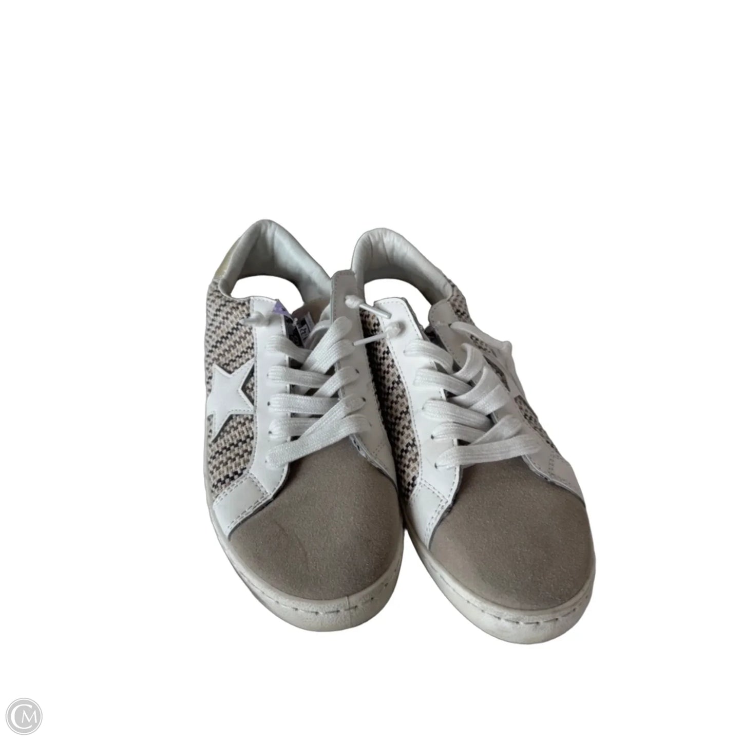 Shoes Sneakers By Vintage Havana In Tan & White, Size: 9