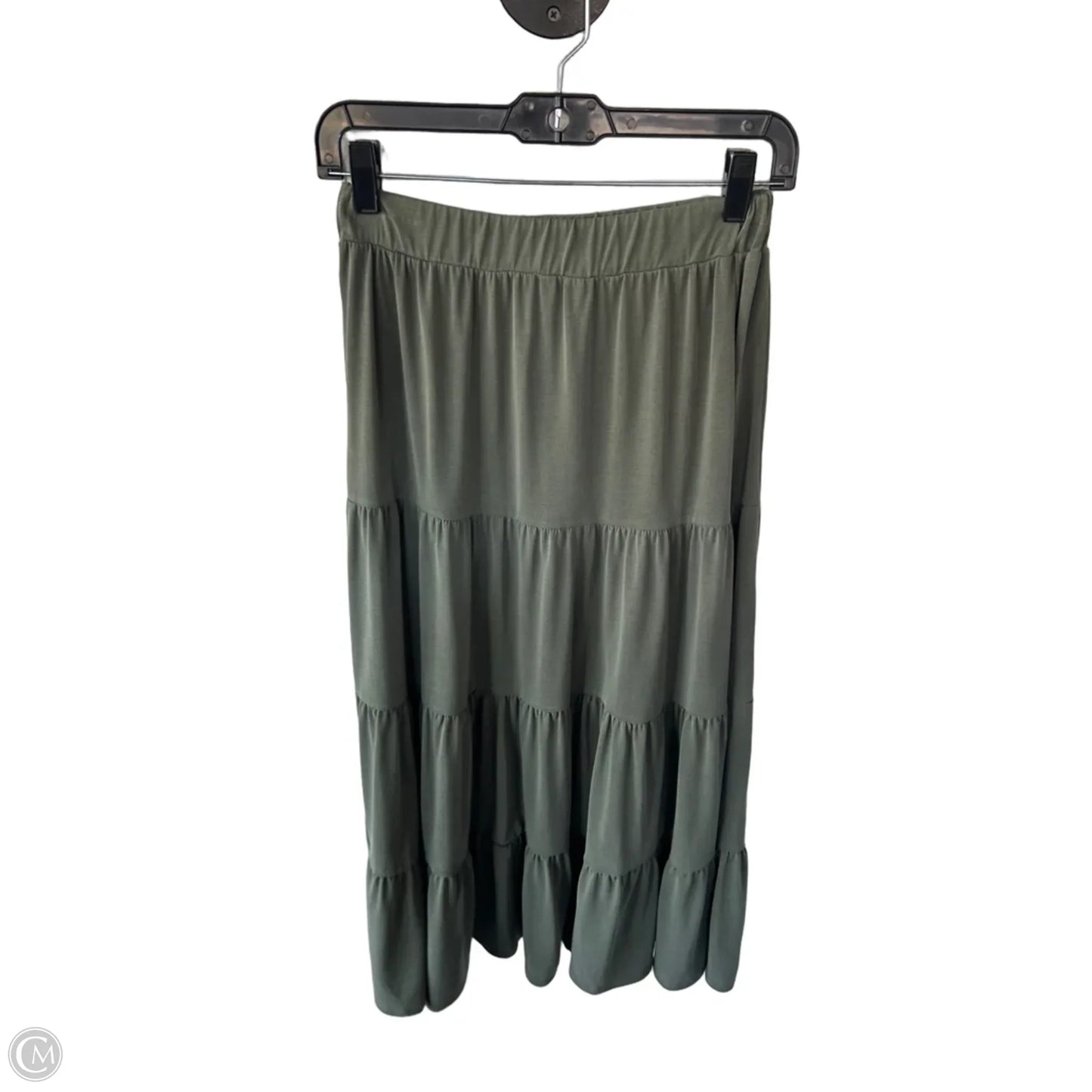 Skirt Maxi By Green Envelope In Green, Size: 4