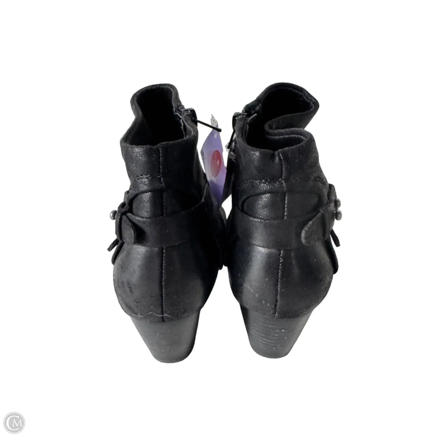 Boots Ankle Heels By Bare Traps In Black, Size: 9