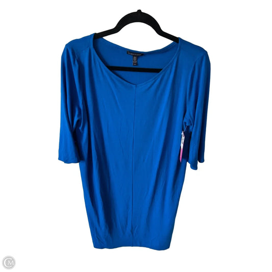 Dress Casual Midi By Eileen Fisher In Blue, Size: M