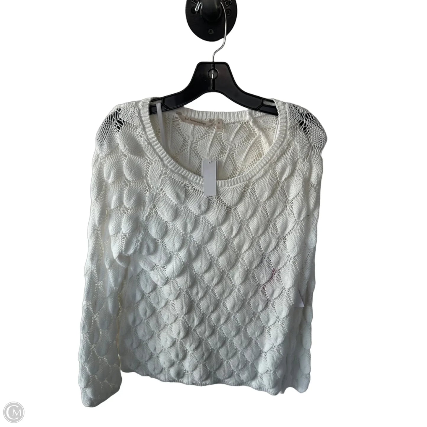 Sweater 2pc By Soft Surroundings In White, Size: M