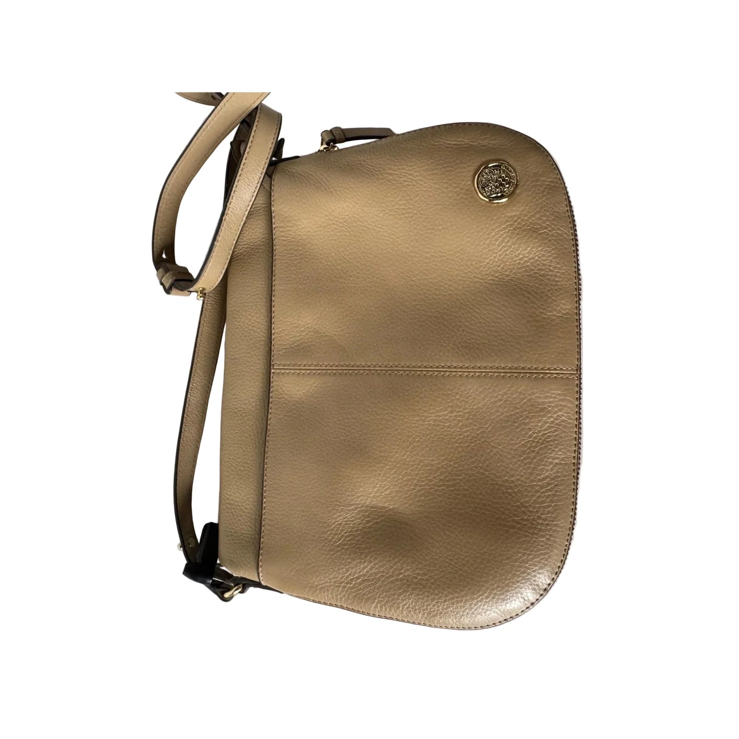 Crossbody Leather By Vince Camuto, Size: Large