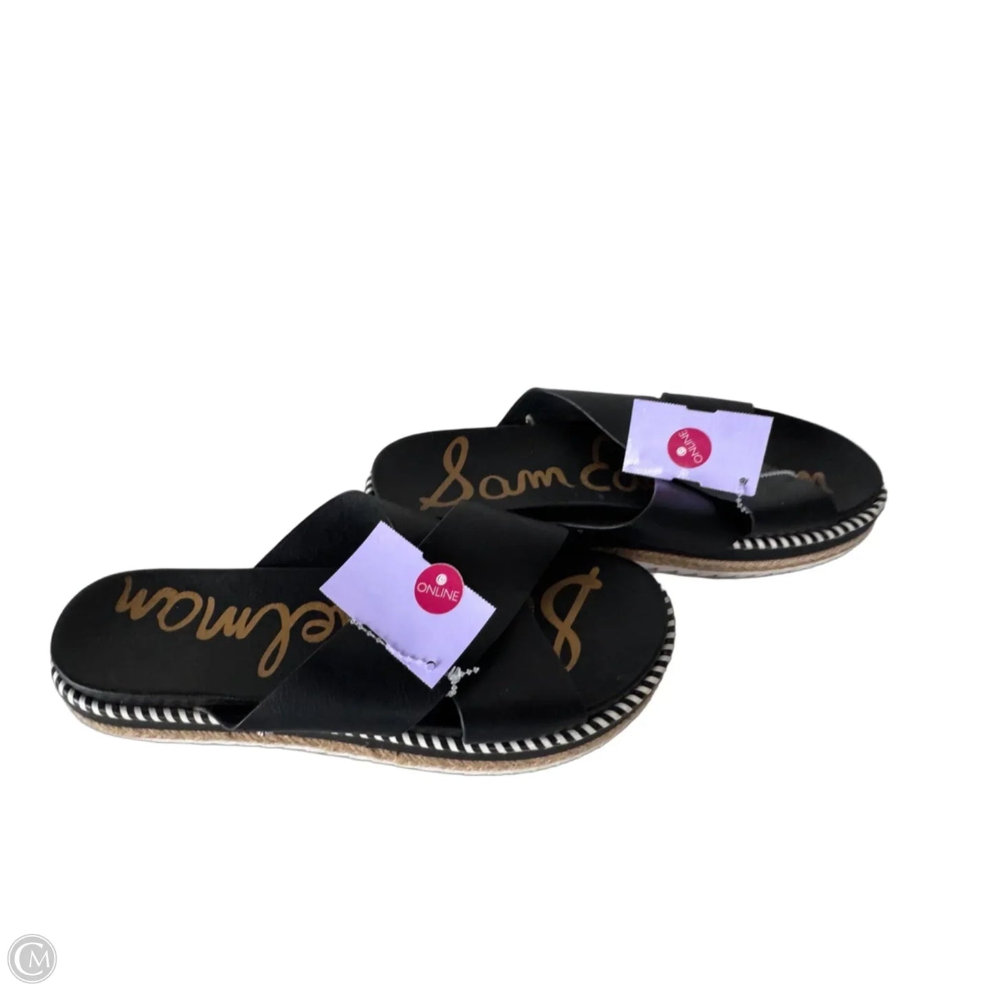 Sandals Flats By Sam Edelman In Black, Size: 6.5