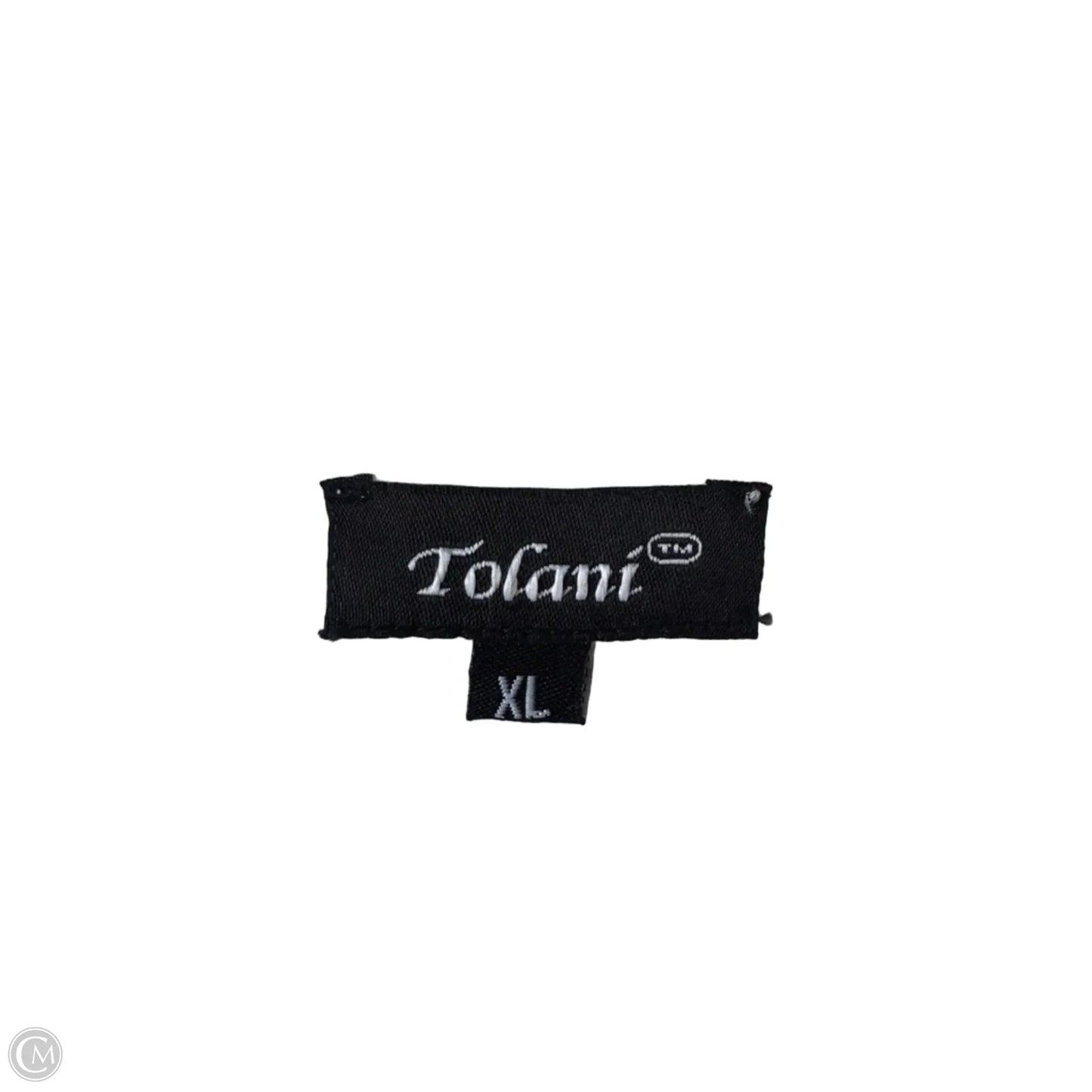 Top Long Sleeve By Tolani In White, Size: Xl