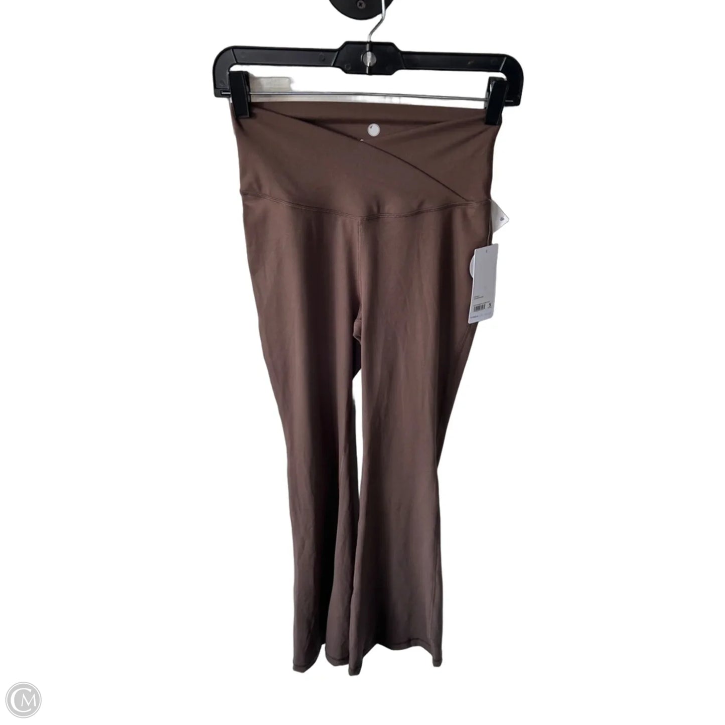 Athletic Leggings By Yogalicious In Brown, Size: 4