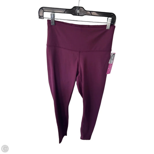 Athletic Leggings By 90 Degrees By Reflex In Purple, Size: 4