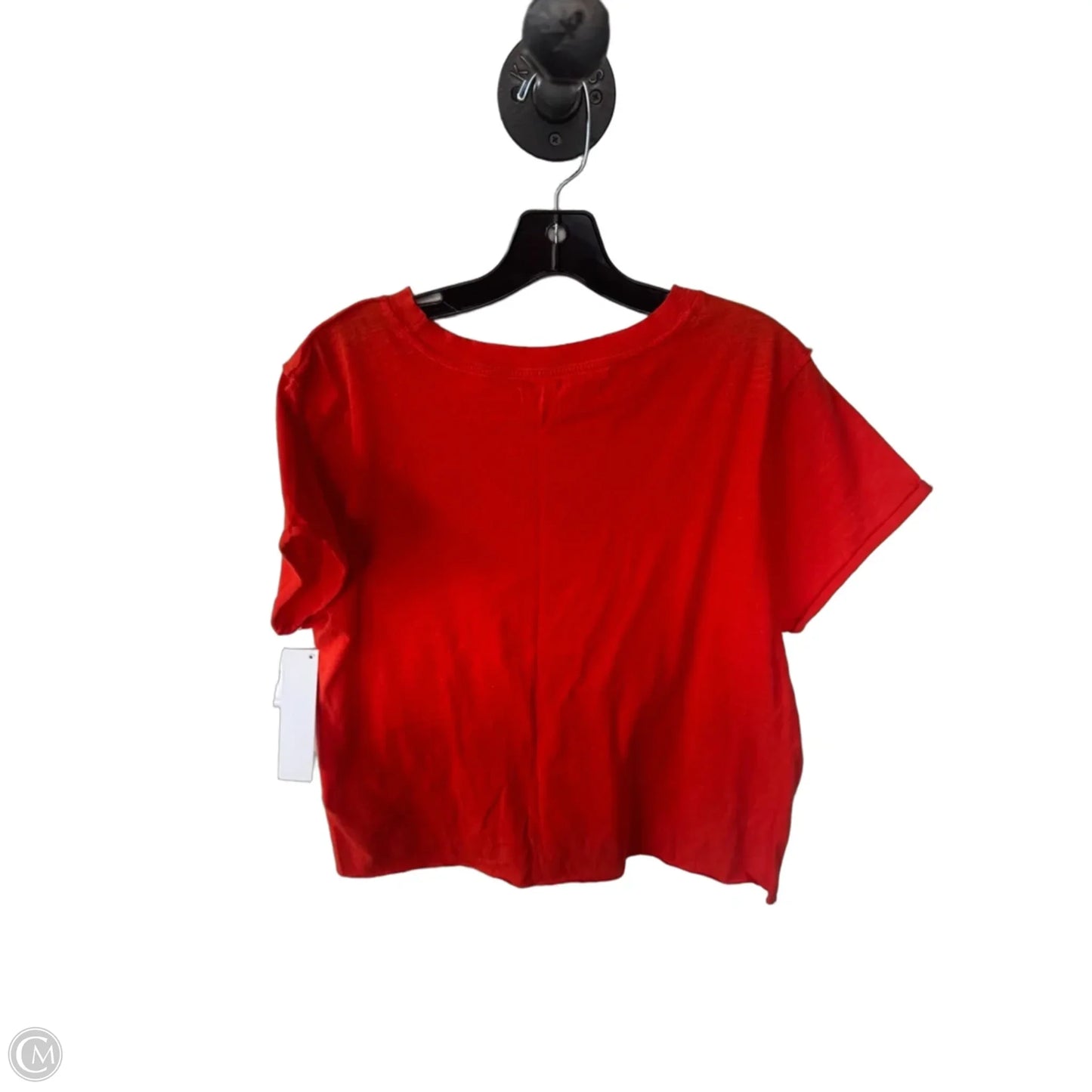 Top Short Sleeve Basic By Maeve In Orange, Size: M