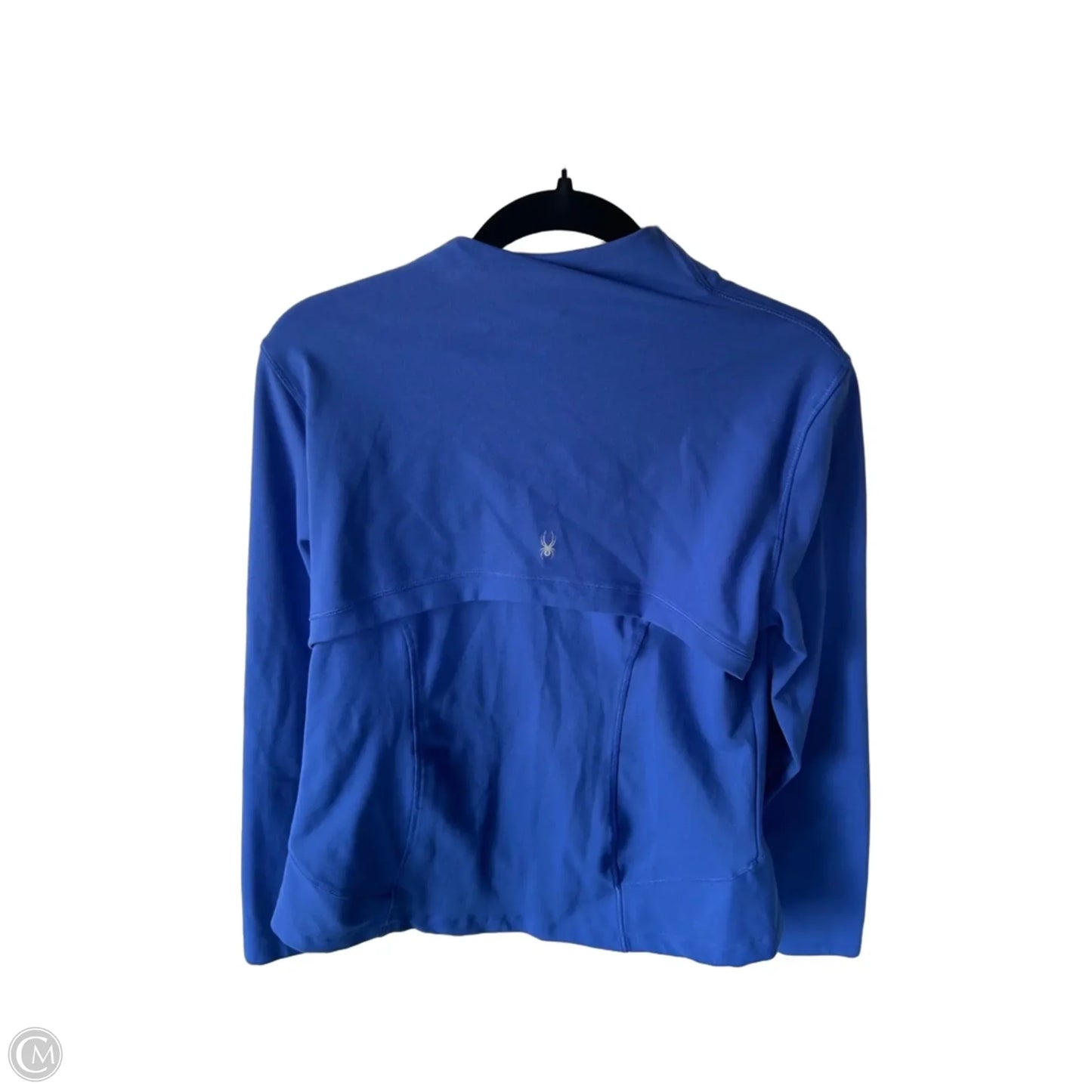 Athletic Jacket By Spyder In Blue, Size: L