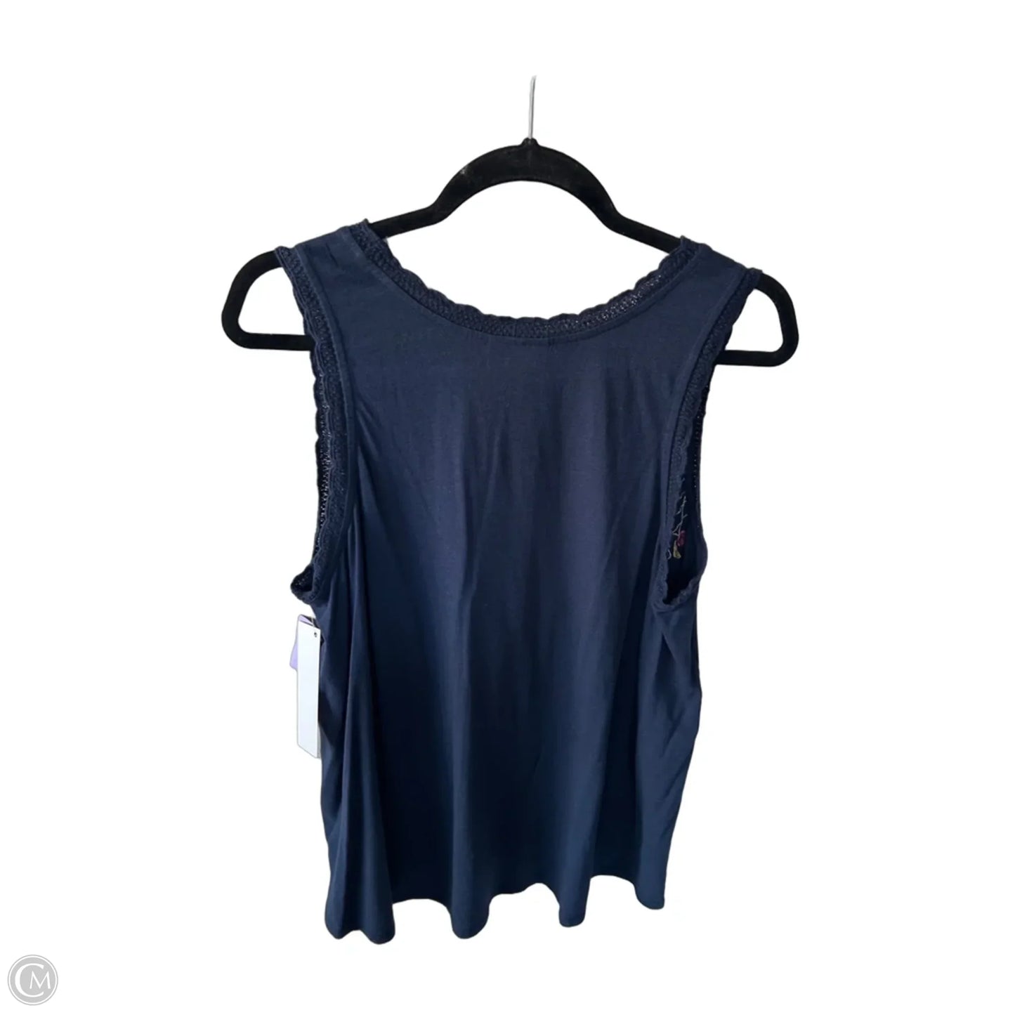 Top Sleeveless By J. Jill In Blue, Size: L