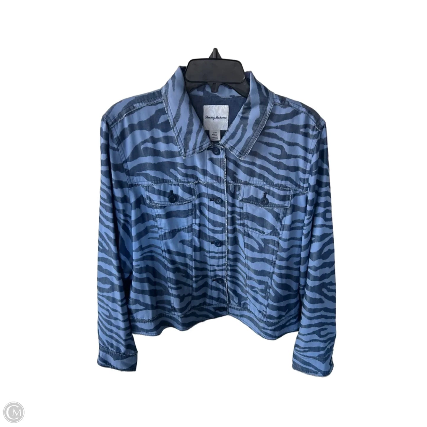 Jacket Other By Tommy Bahama In Blue, Size: L