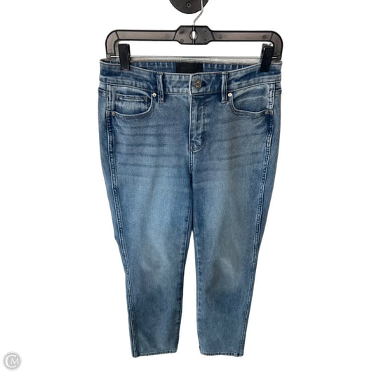 Jeans Straight By White House Black Market In Blue Denim, Size: 2