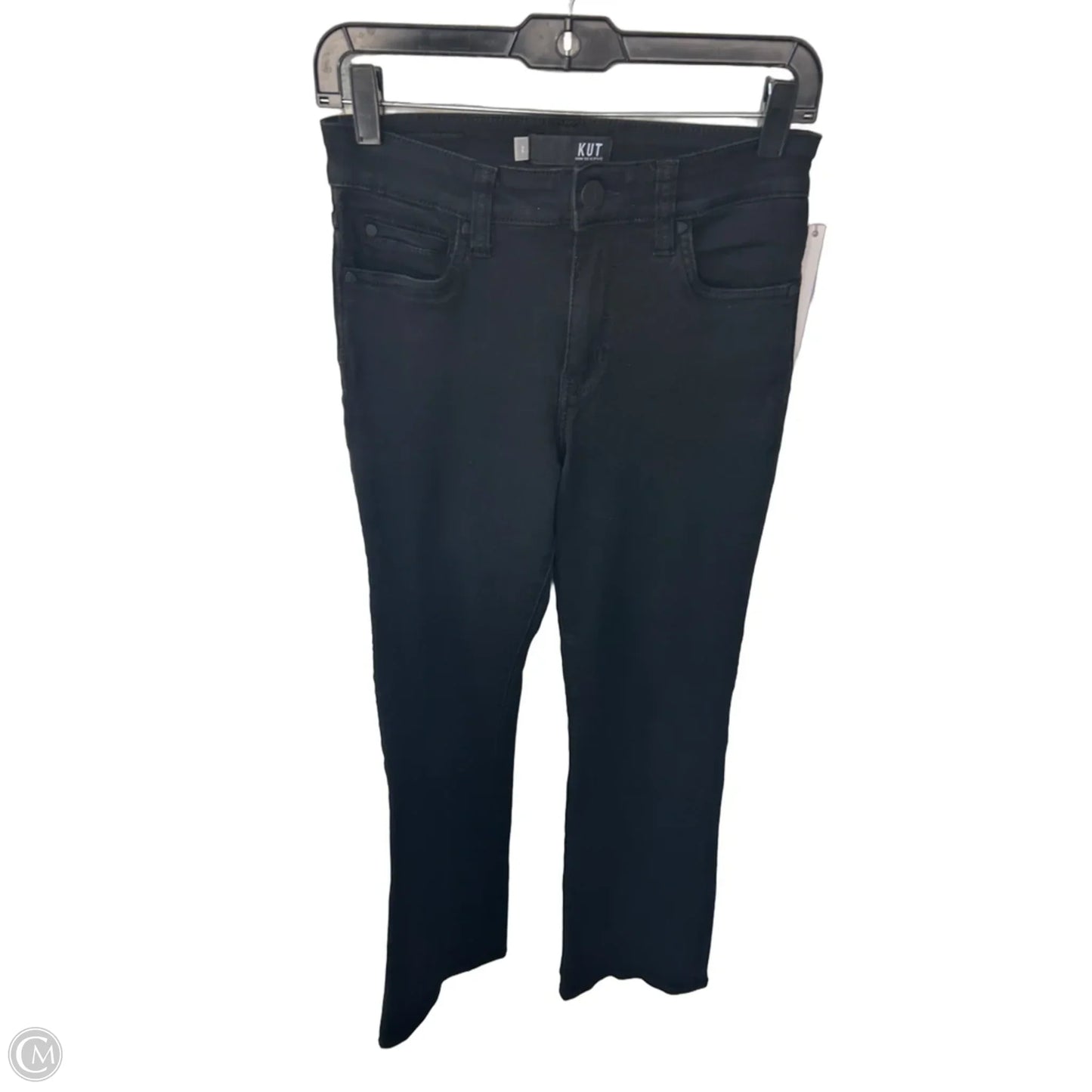 Jeans Boot Cut By Kut In Black, Size: 2