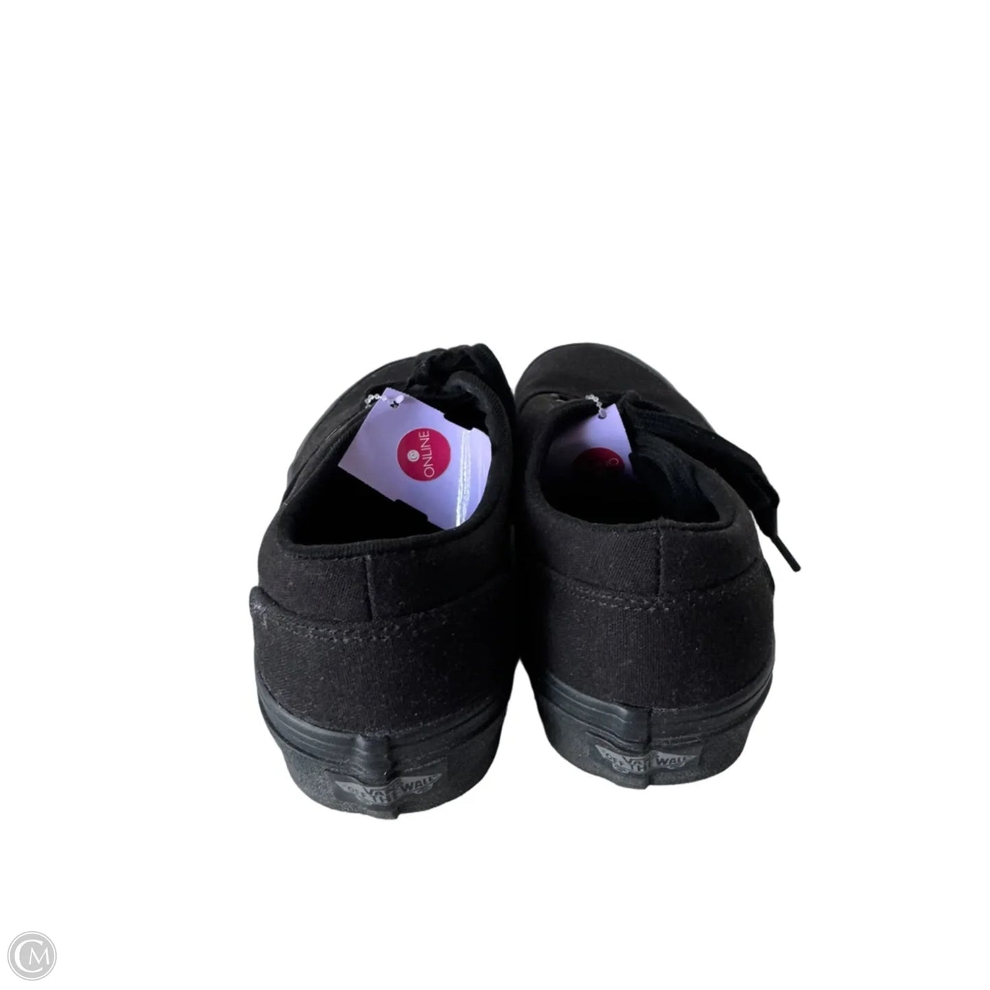 Shoes Sneakers By Vans In Black, Size: 8