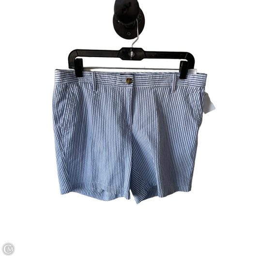 Shorts By Talbots In Blue & White, Size: 10
