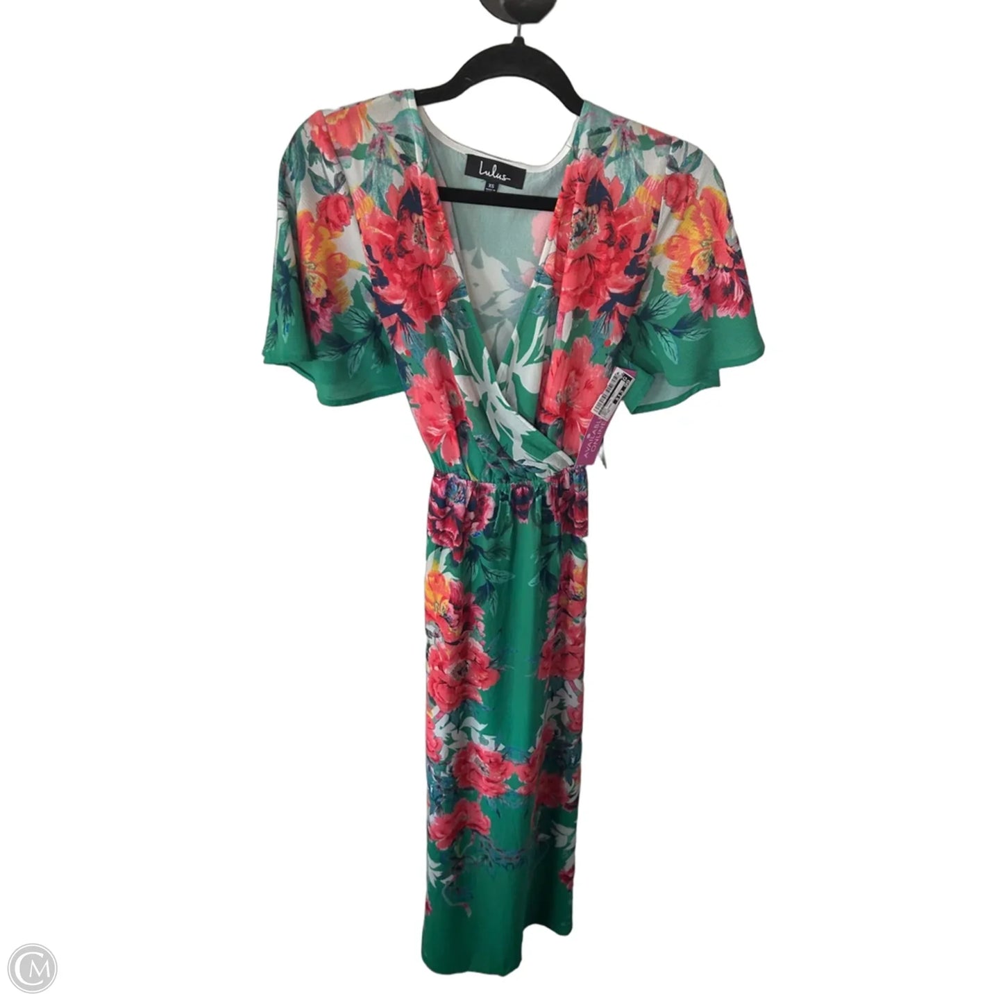 Dress Casual Maxi By Lulus In Green, Size: Xs