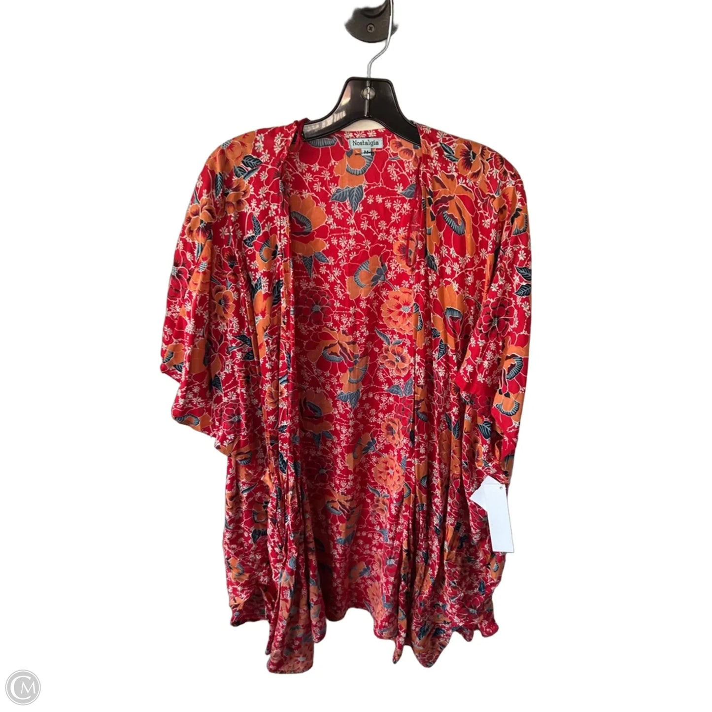 Kimono By Clothes Mentor In Red, Size: M