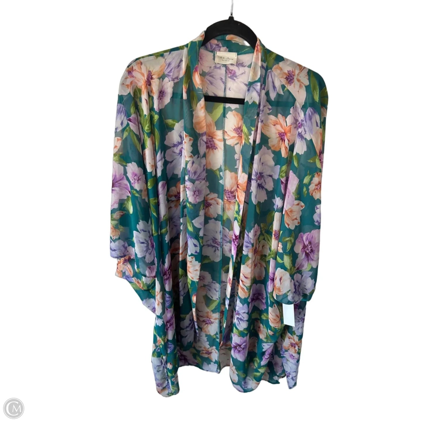Kimono By 143 Story In Teal, Size: S