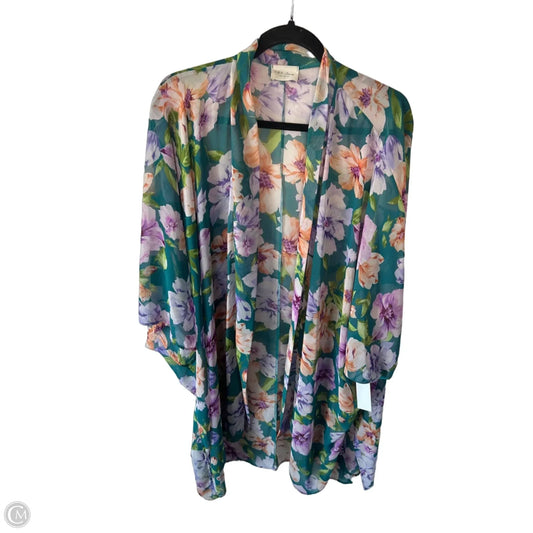 Kimono By 143 Story In Teal, Size: S