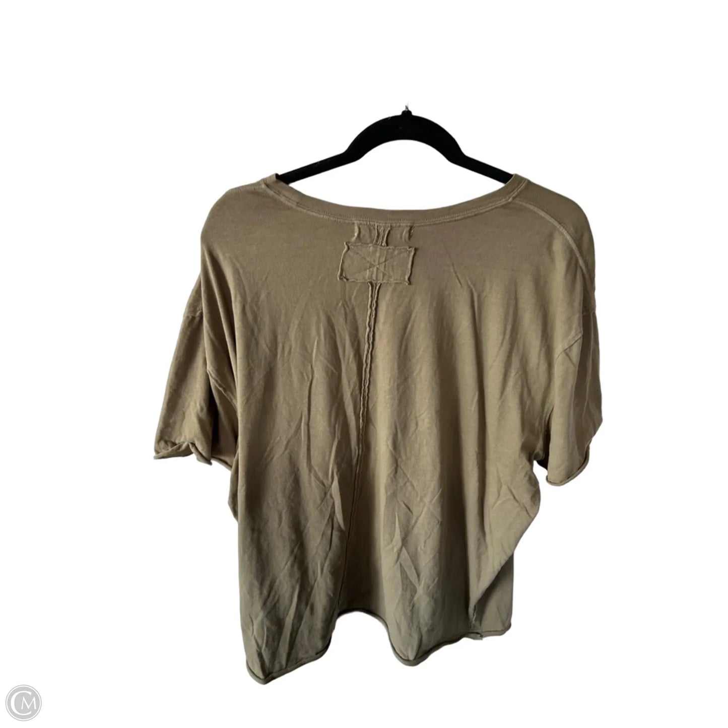 Top Short Sleeve Basic By We The Free In Green, Size: S