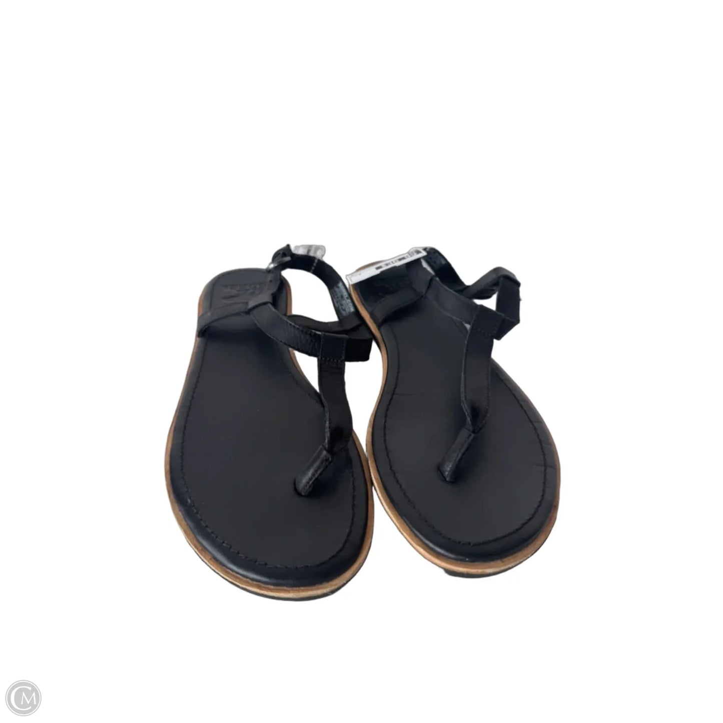 Sandals Flats By Sorel In Black, Size: 8
