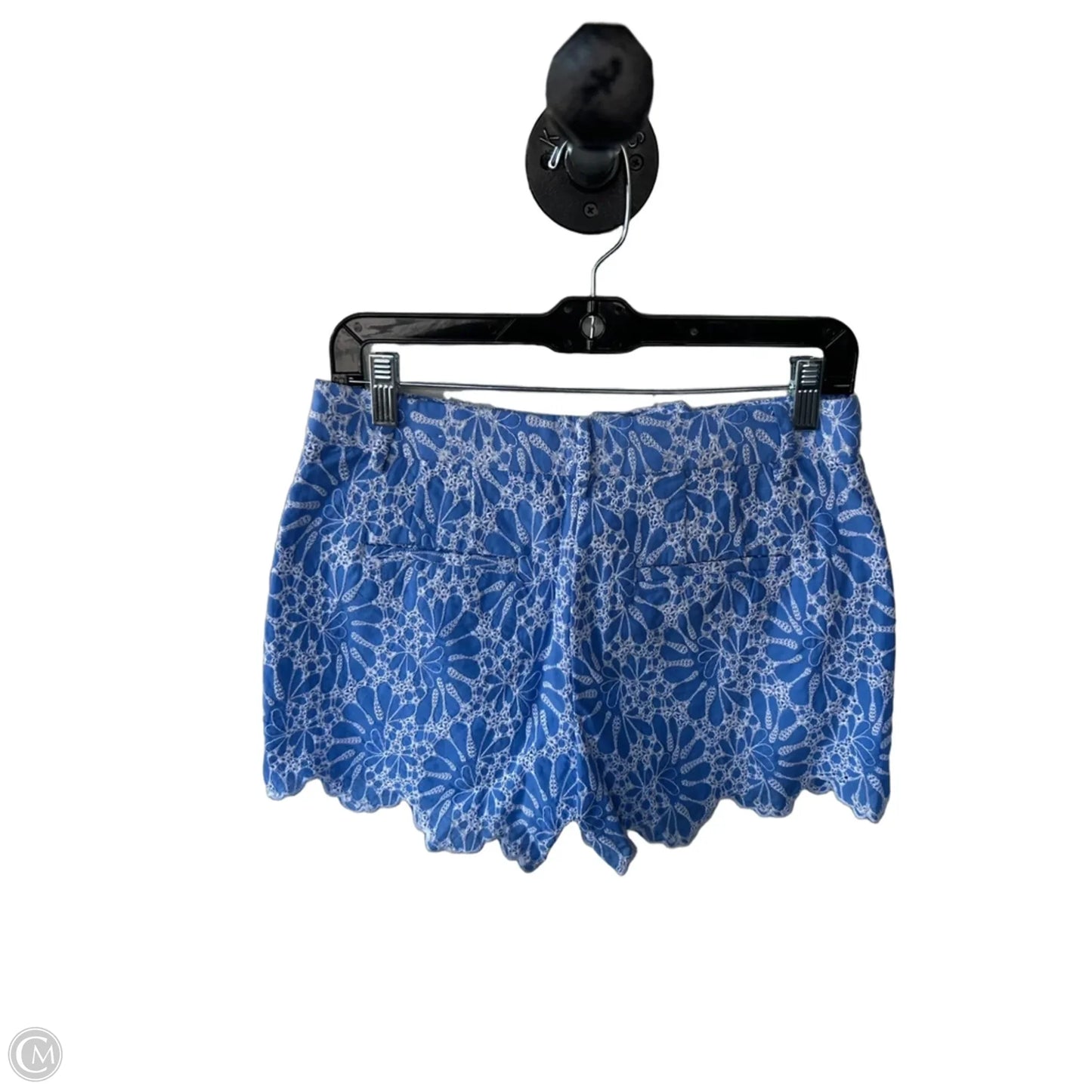 Shorts By Loft In Blue & White, Size: 0