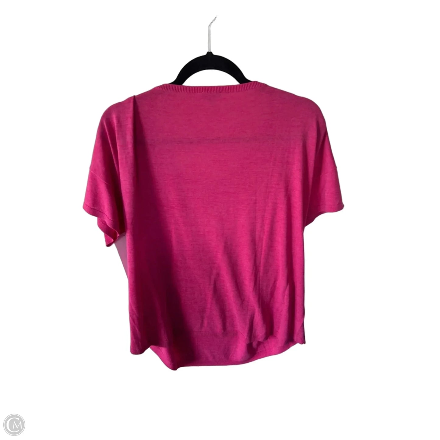 Sweater Short Sleeve By Talbots In Pink, Size: 2x