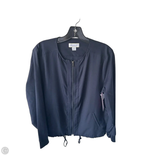 Jacket Other By Liz Claiborne In Navy, Size: M