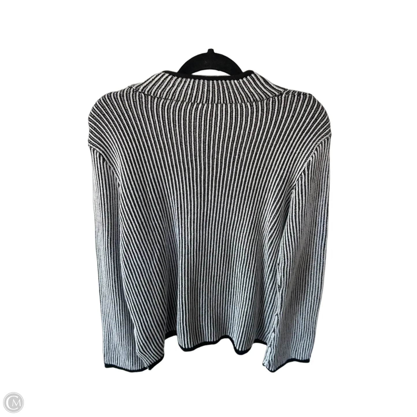 Sweater By Cmc In Black & White, Size: M