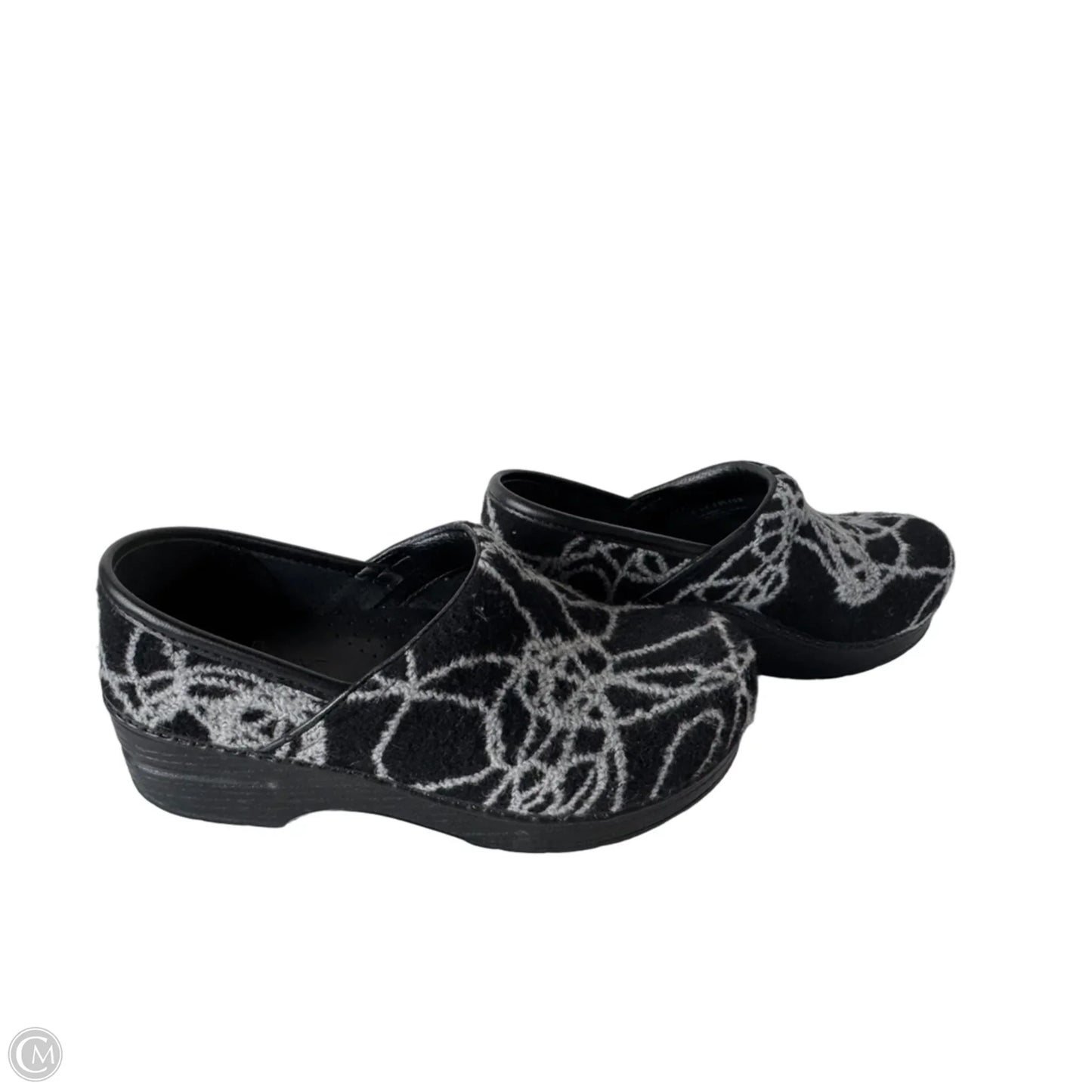 Shoes Flats By Dansko In Black & Grey, Size: 6.5