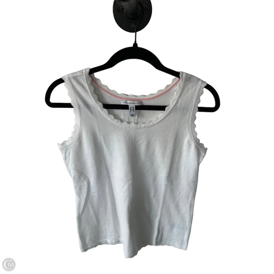 Vest Sweater By Isaac Mizrahi Live Qvc In White, Size: Xxs