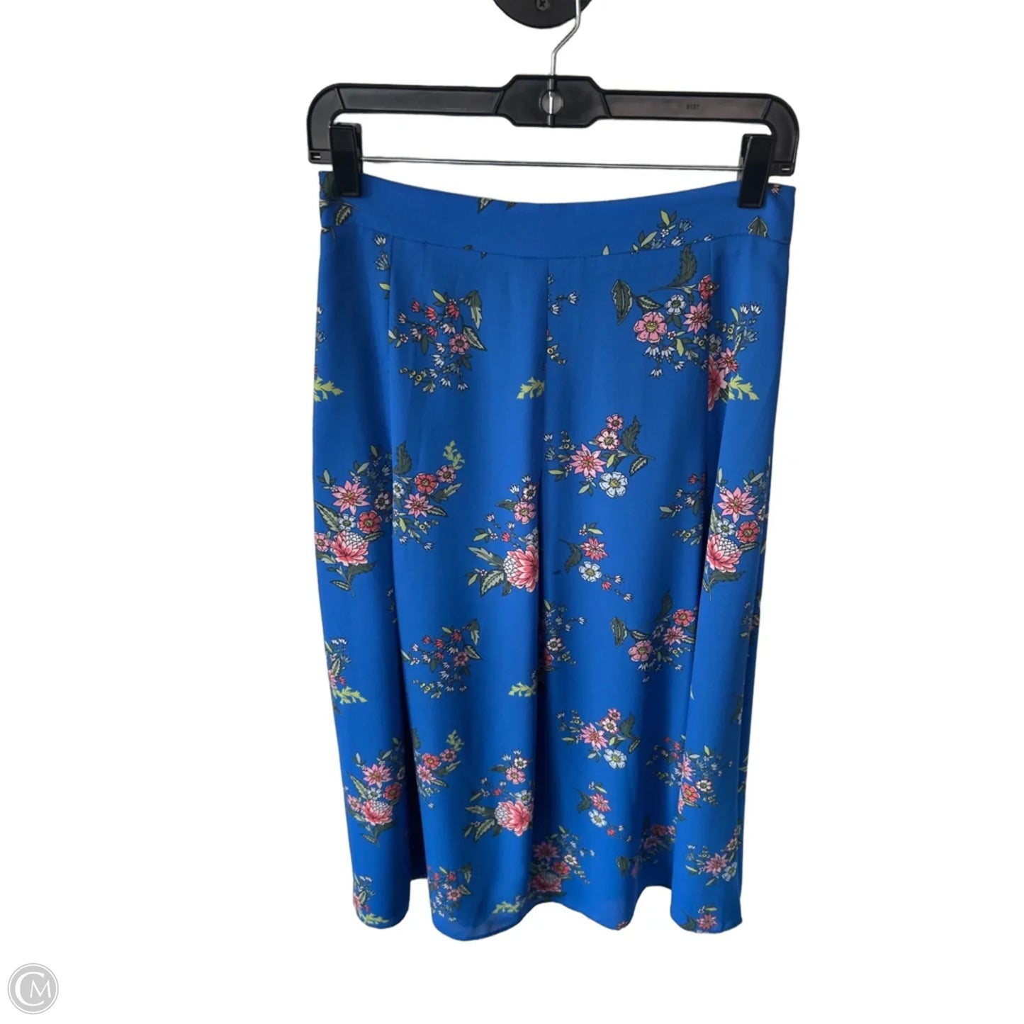 Skirt Midi By Loft In Blue, Size: 2
