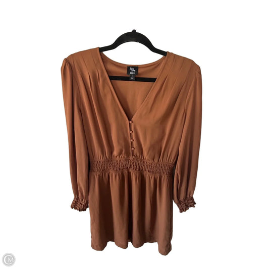 Dress Casual Short By Bar Iii In Brown, Size: S