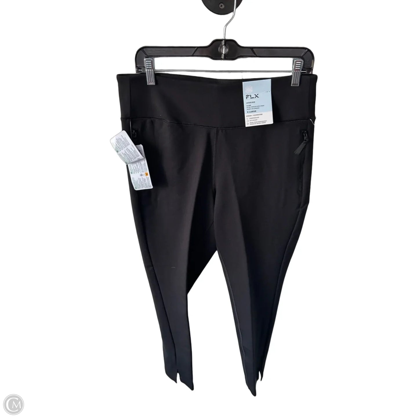 Athletic Leggings By Flx In Black, Size: 16