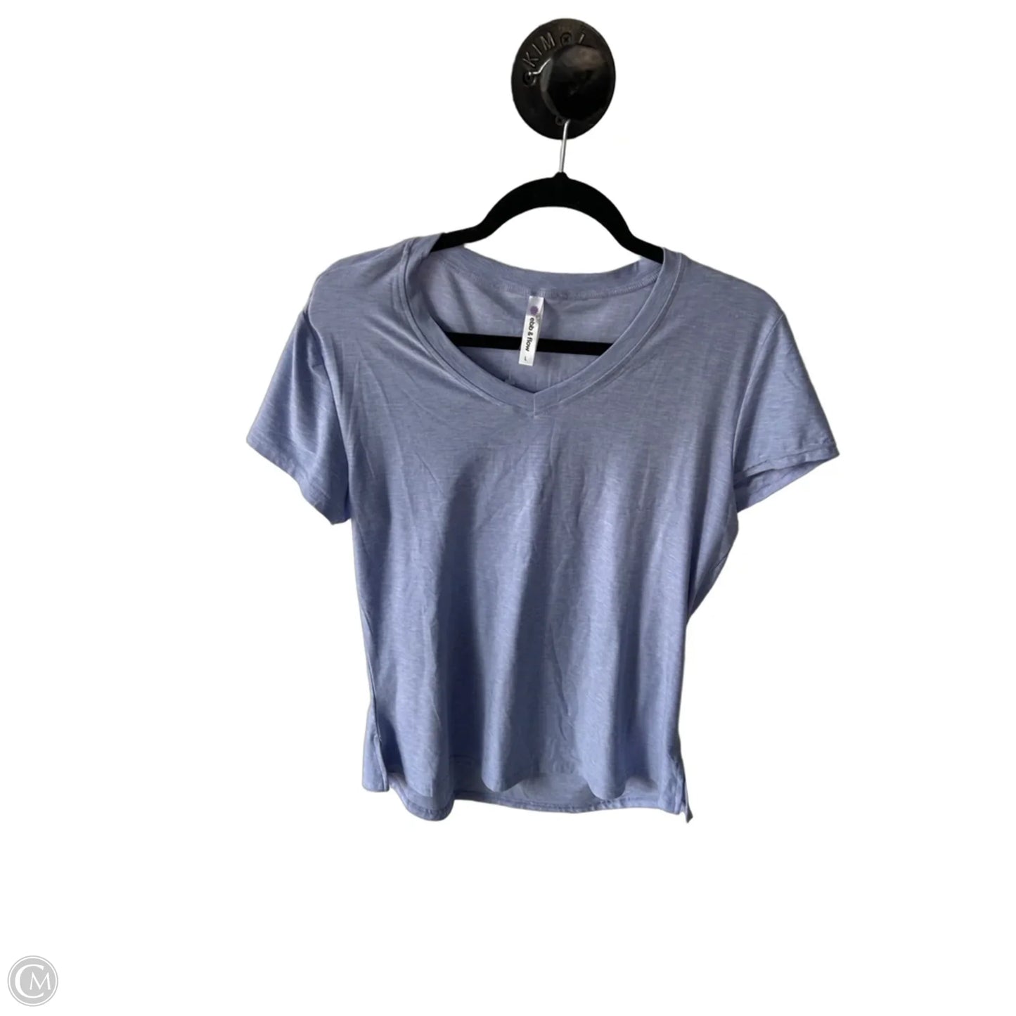 Top Short Sleeve Basic By Cme In Blue, Size: L