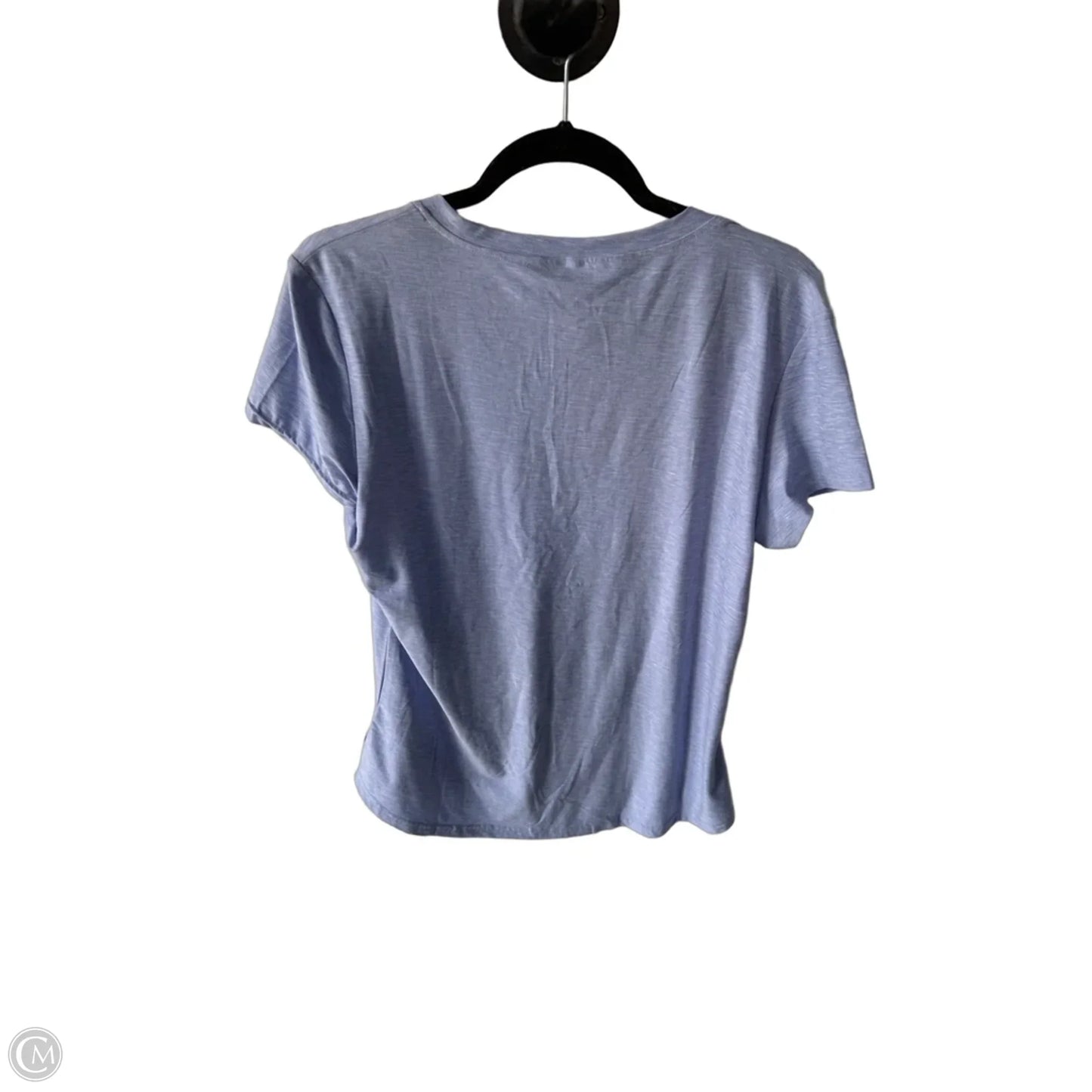 Top Short Sleeve Basic By Cme In Blue, Size: L