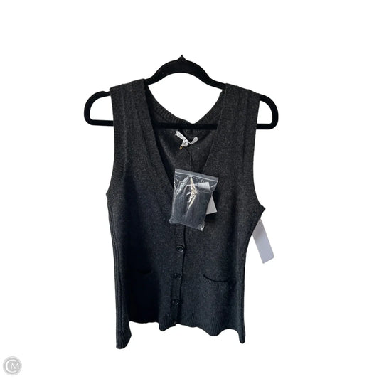 Vest Sweater By Cabi In Grey, Size: S