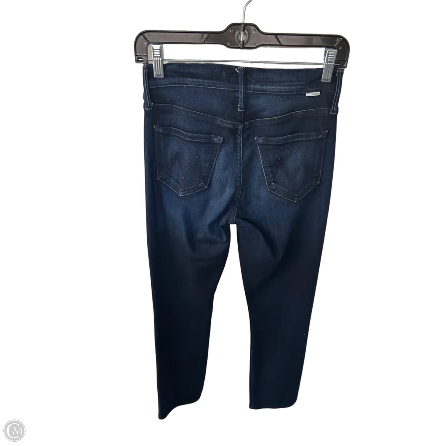 Jeans Straight By Mother In Blue Denim, Size: 2
