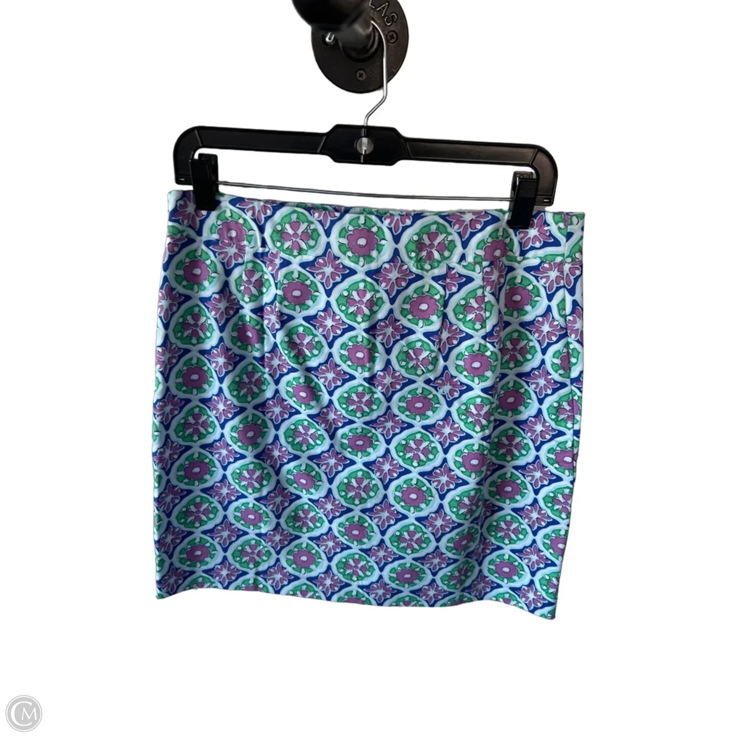 Skirt Mini & Short By Talbots In Purple & White, Size: 6