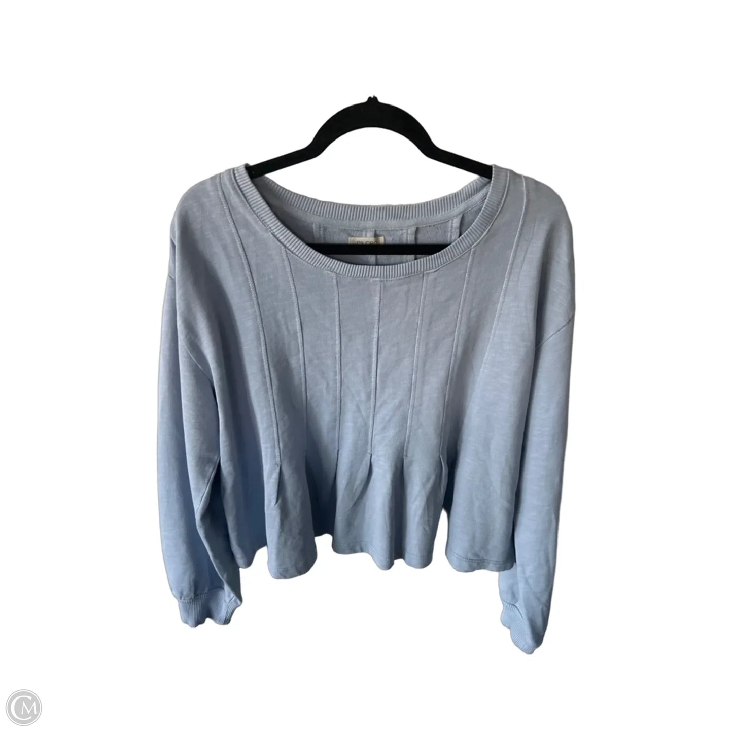 Sweatshirt Crewneck By Pilcro In Blue, Size: L