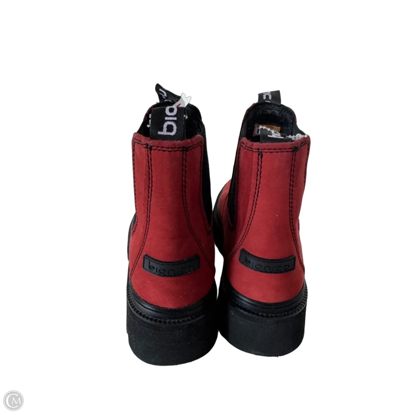 Boots Ankle Flats By Cmb In Red, Size: 8.5