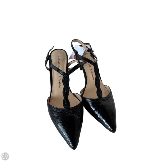 Shoes Heels Stiletto By Adrianna Papell In Black, Size: 6.5