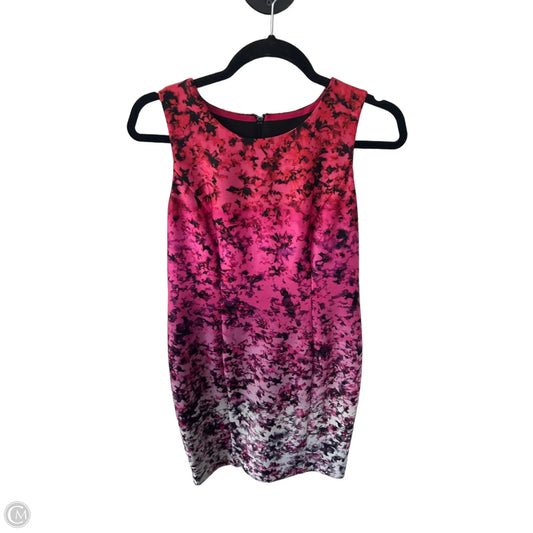 Dress Work By Vince Camuto In Pink & Purple, Size: Mp