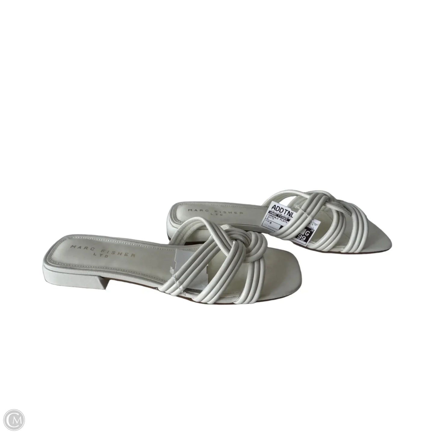 Sandals Flats By Marc Fisher In White, Size: 9