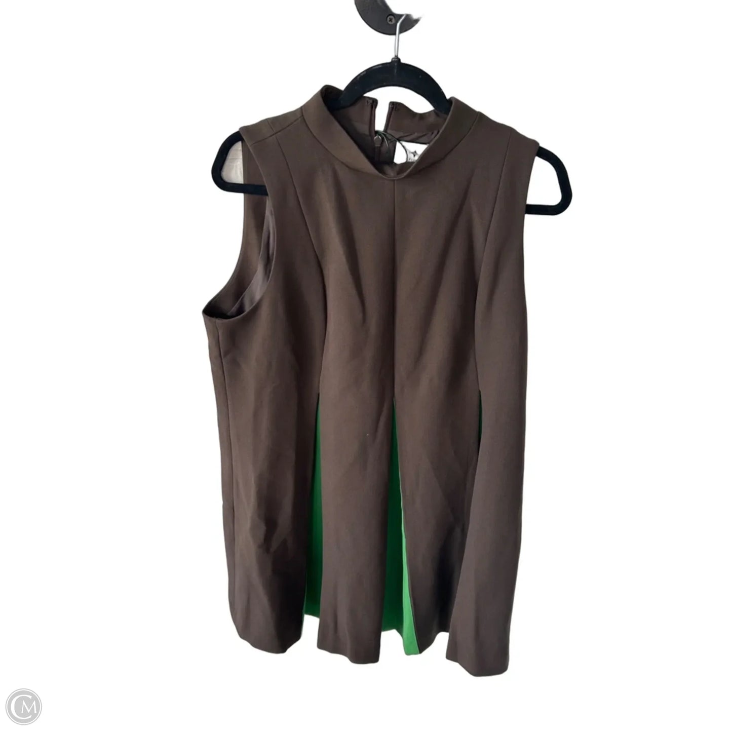 Dress Casual Short By Tuckernuck In Brown & Green, Size: Xl