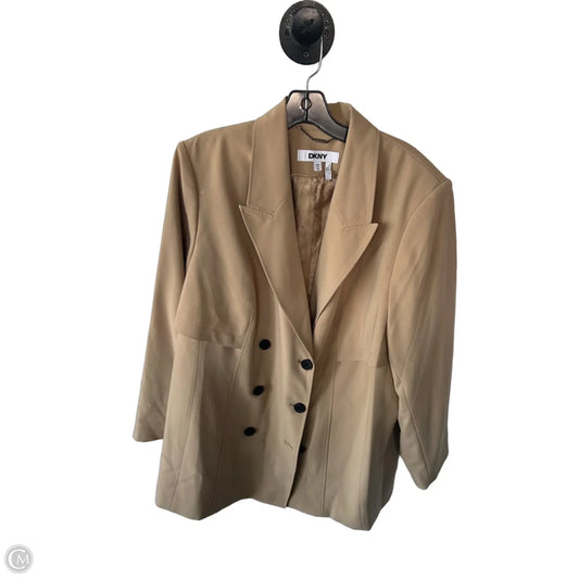 Blazer By Dkny In Tan, Size: 1x