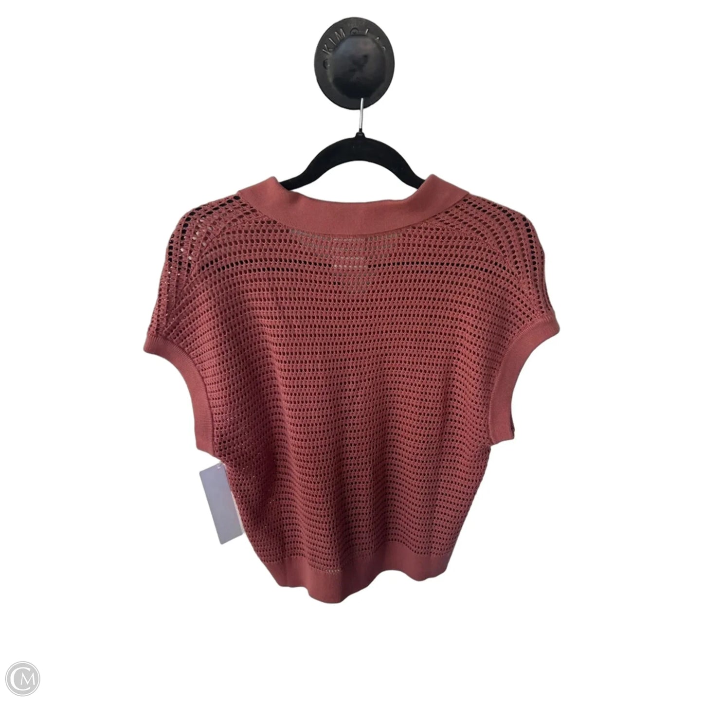 Vest Sweater By Varley In Orange, Size: S